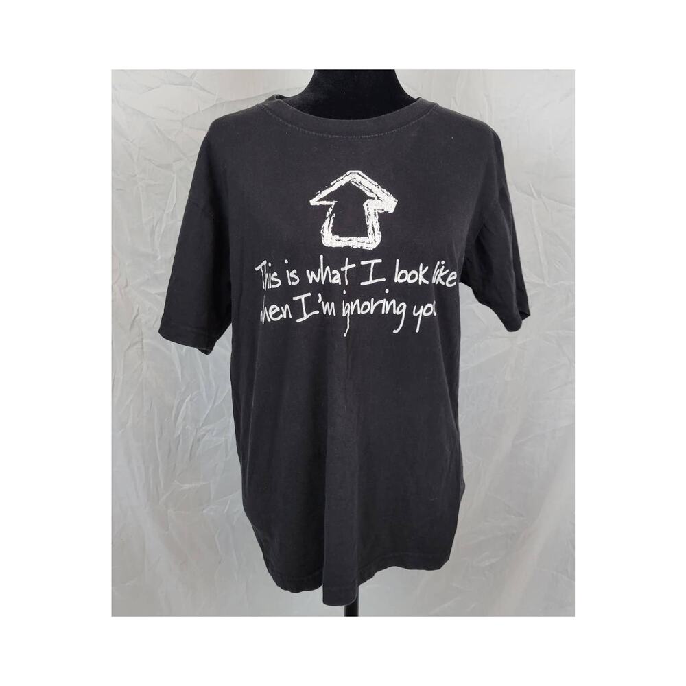 Black Graphic Tee